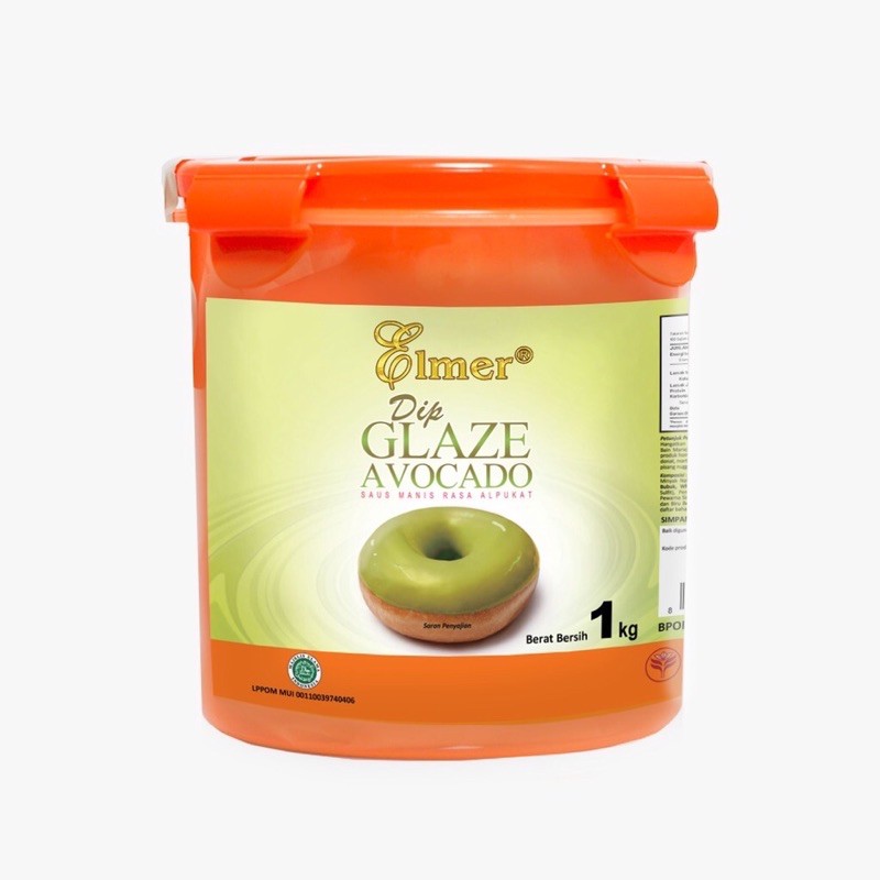 Elmer Dip Glaze Avocado 1 Kg