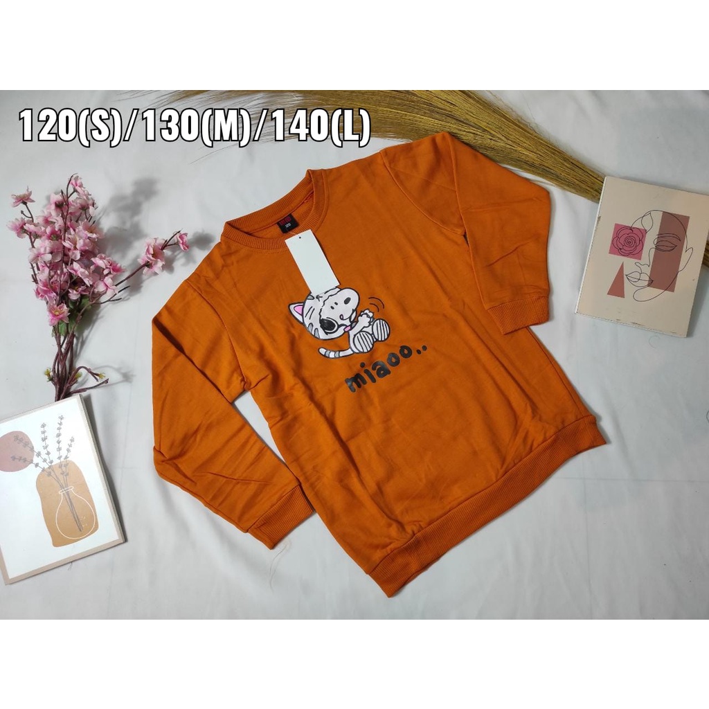 sweater nevada anak disney uniqlo