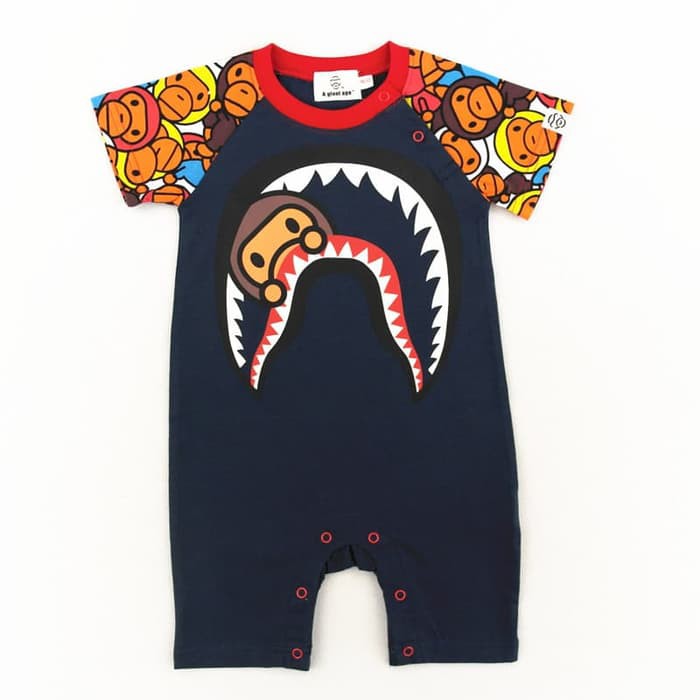 BAPE Baby jumper baby romper baju bayi newborn baby milo