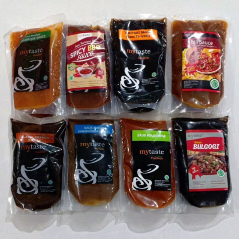 

MYTASTE Saus Teriyaki BBQ Teriyaki Mushroom Blackpepper 500gr