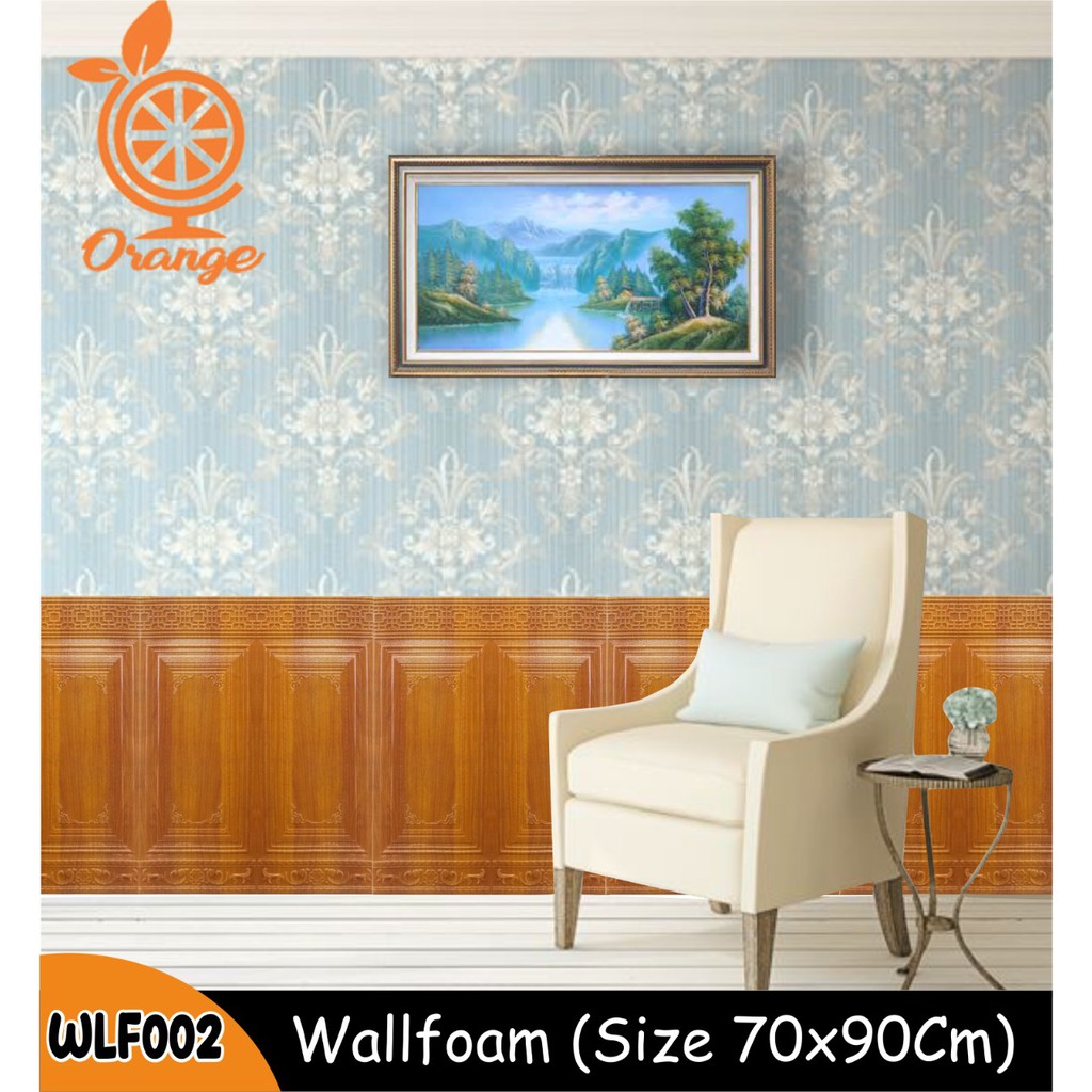 Wallpaper dinding kamar tidur Wallpaper 3d Wallpaper Foam Panel Wallfoam 70X90 Cm·High Quality Wallpaper dinding polos Aesthetic