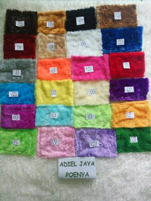 (PREMIUM) Karpet bulu rasfur ukr 200x150x5,5cm (KARINDO,ALAS BINTIK SUPER)