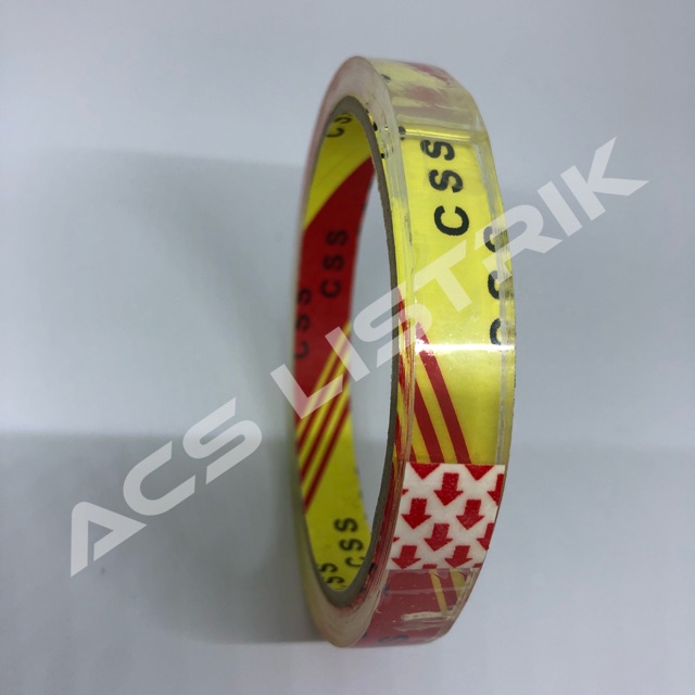 

Lakban bening / selotip bening 12mm x 36 mtr