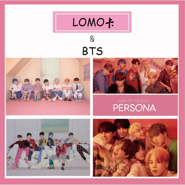 BTLO BTS LOMO set tali jepit card album kartu foto photocard bangtan persona