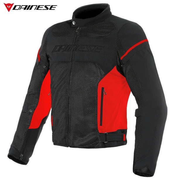 Jaket Dainese Air Frame D1 Tex Jacket Black/Red/Red