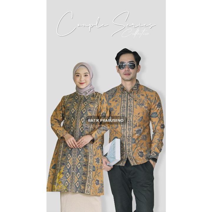 Batik Couple Wicaksana Batik couple modern Murah Batik Wanita Batik Pria Prabuseno