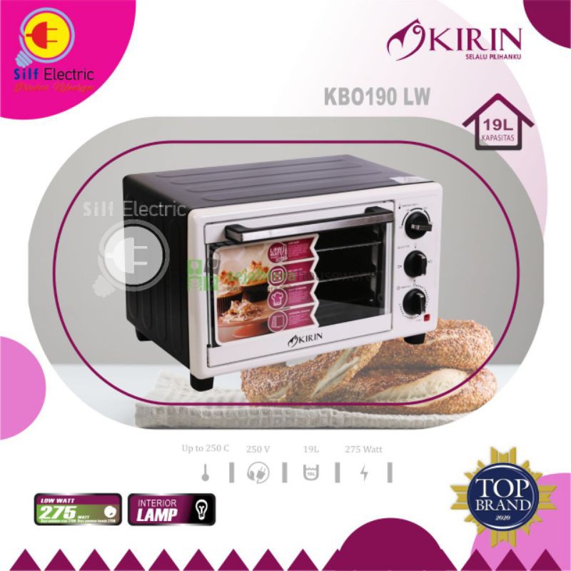 Oven Kirin KBO - 190LW murah Via Gosend dan Grabexpressdan cargo