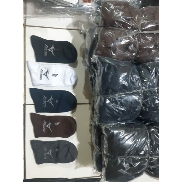 Kaos kaki olah raga pria wanita/ kaos kaki sport pendek motif (mz no kemas)