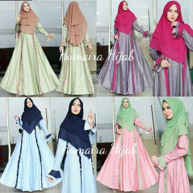 Bilqis syari by Humaira Hijab