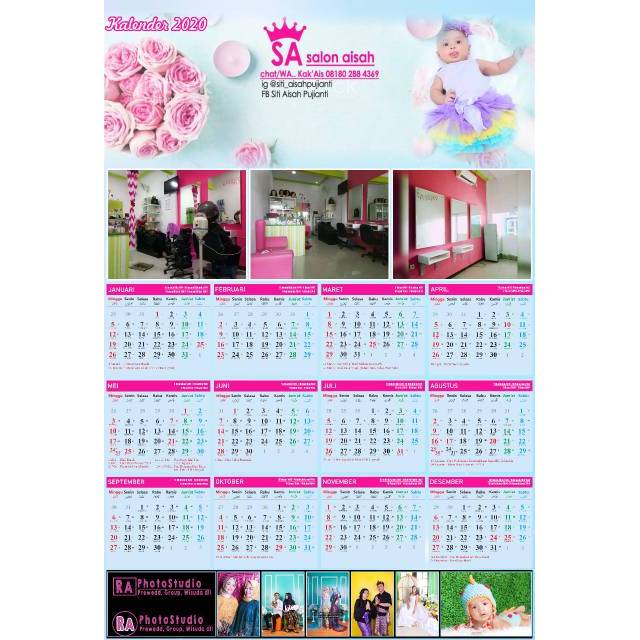 

Kalender Poster Uk A3+ Tema Caleg