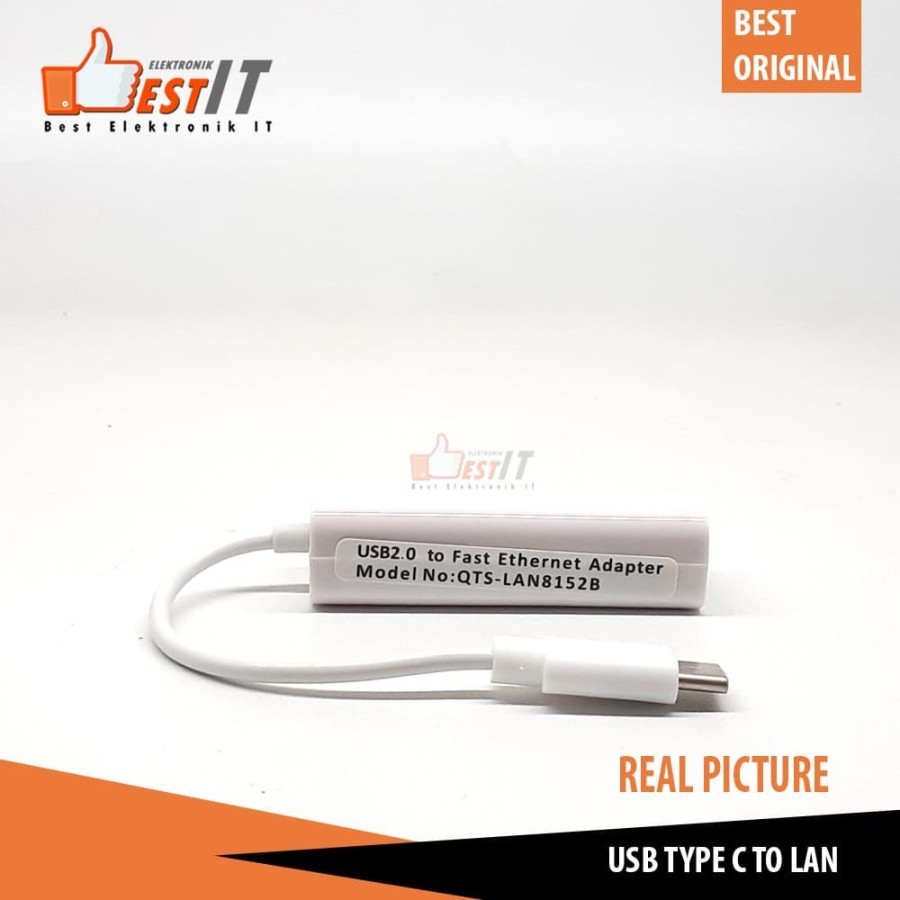 kabel converter usb type c to lan ethernet RJ45