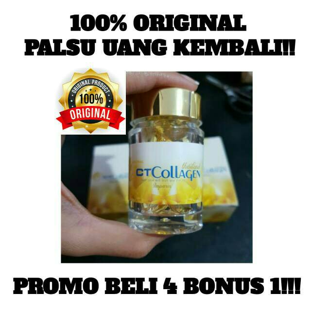 CT COLLAGEN ORIGINAL THAILAND 100% ASLI ,PEMUTIH BADAN TERAMPUHH