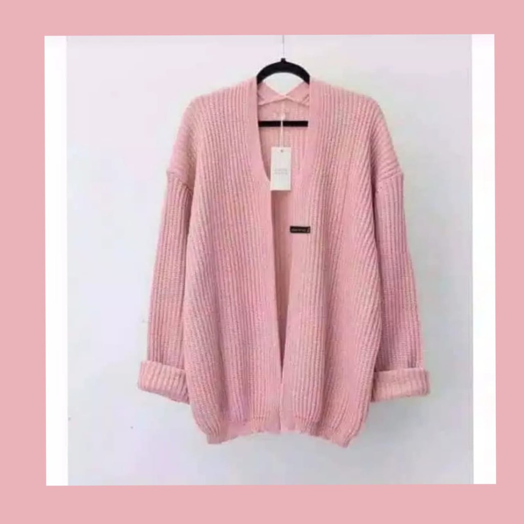 Outer rajut/ breskha knit cardi/ best cardi musim dingin