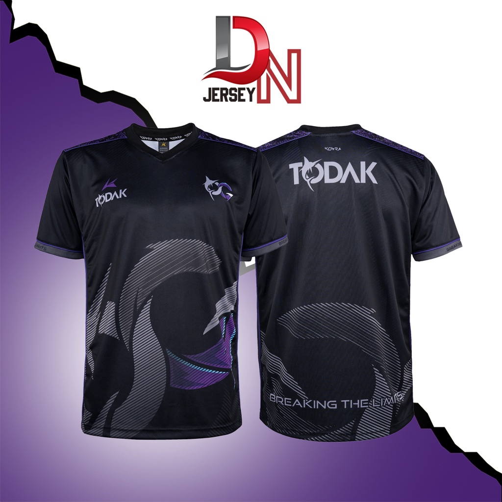 JERSEY BAJU KAOS TEAM Todak 2021 GAME MOBILE LEGENDS ML PUBG AOV FREEFIRE FF FREE NICKNAME