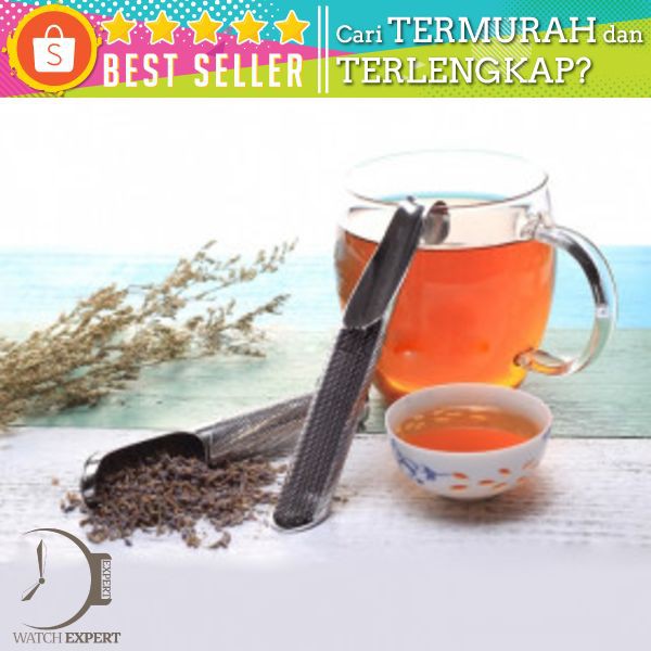 HOOMIN Filter Saringan Infuser Teh Ramuan Herbal Strainer Stainless Steel - G12 - Silver