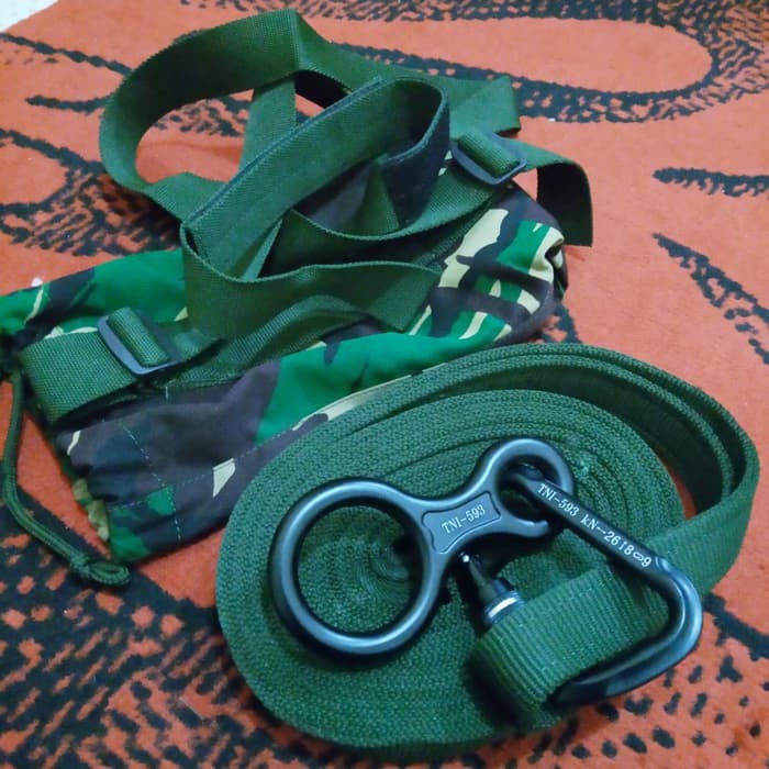 Terlaris webbing carabiner delta screw figure 8 jatah tni-karabiner-karabinir