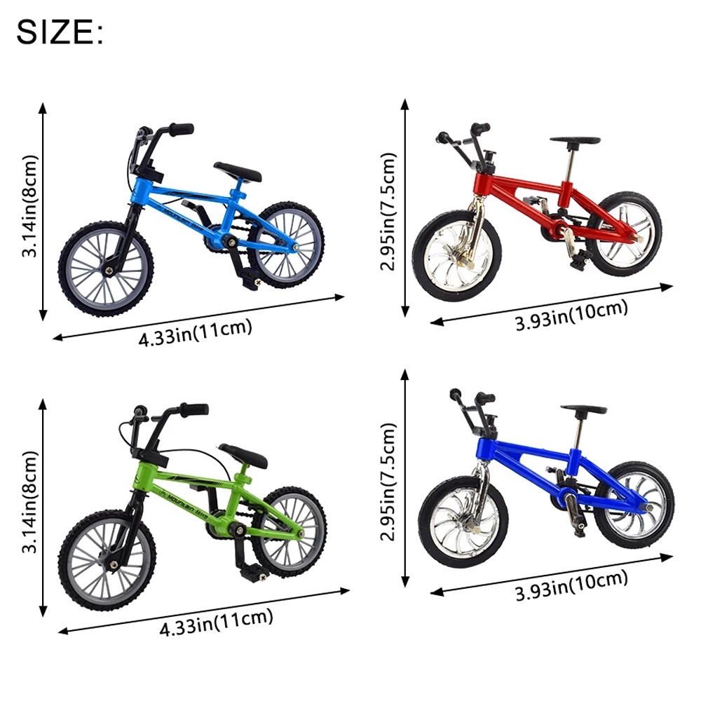 Quinton Mainan Sepeda Bmx Jari Mini Bahan Alloy Kualitas Tinggi Untuk Anak Laki-Laki