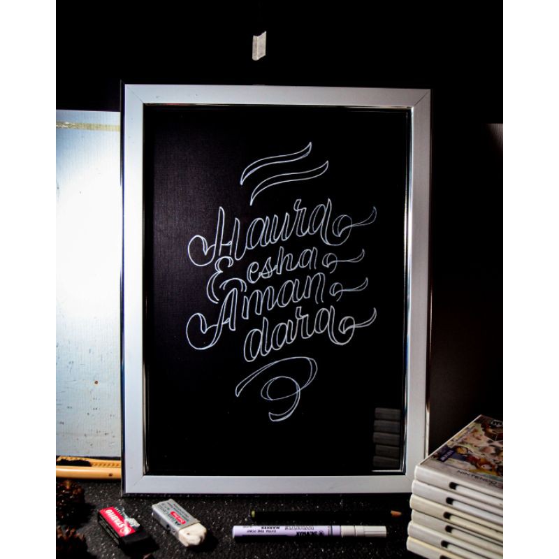 

CUSTOM HAND LETTERING 10RS