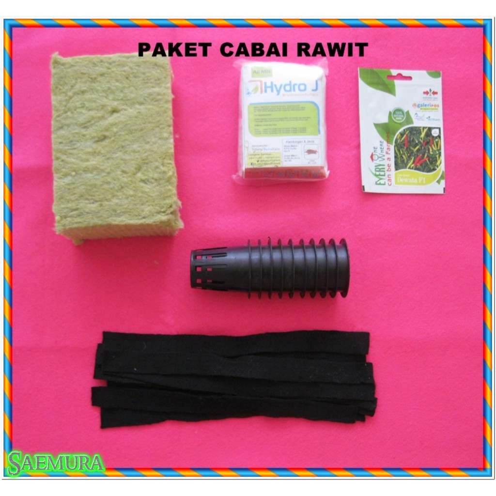 Paket Hydroponik / Hidroponik Cabai Rawit Dewata