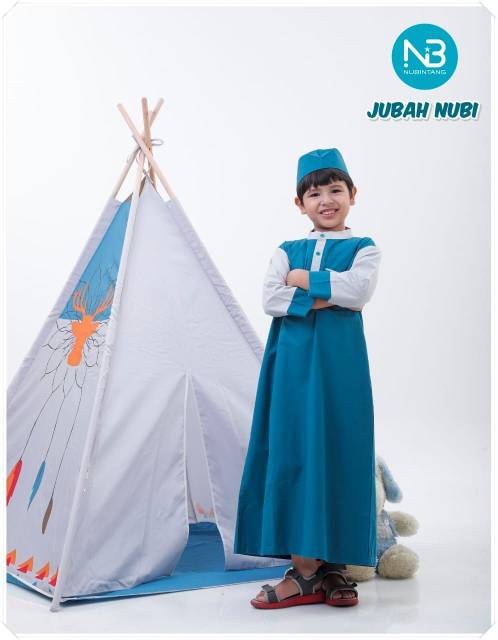 NuBi Jubah Anak Gamis Anak Muslim Laki - Laki