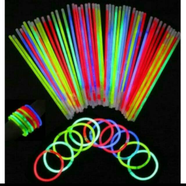 Gelang warna glow stick