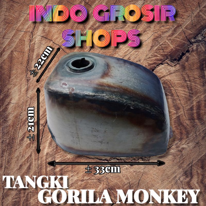 Tangki monkey gorilla custom monkey