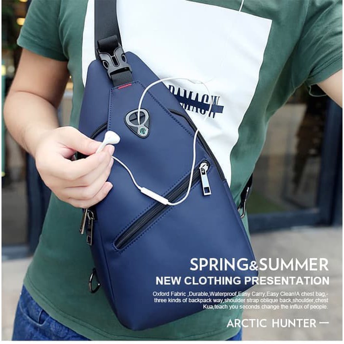 Arctic Hunter Tas Selempang A1015 - Navy