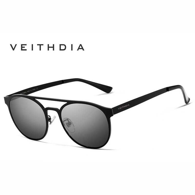 VEITHDIA Kacamata Retro UV400 Sun Glasses - 3900 ( Mughnii )