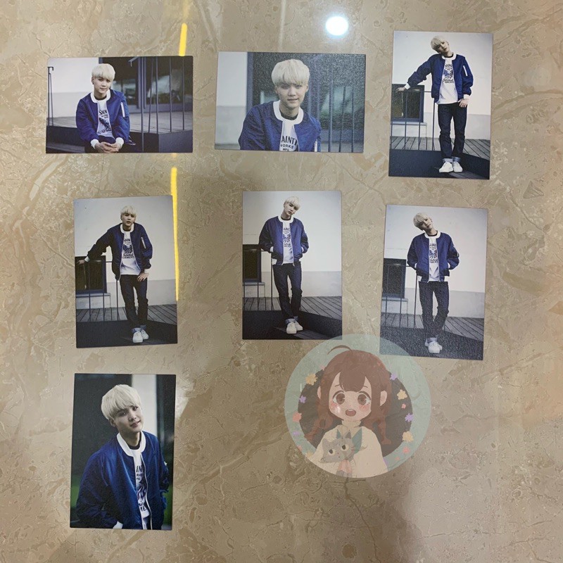 BTS SUGA YOONGI MINI PHOTOCARD PC HYYH ON STAGE [RARE]