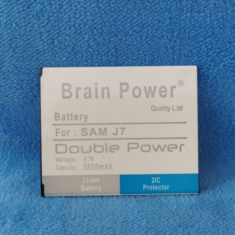 baterai batre Samsung J7 double power