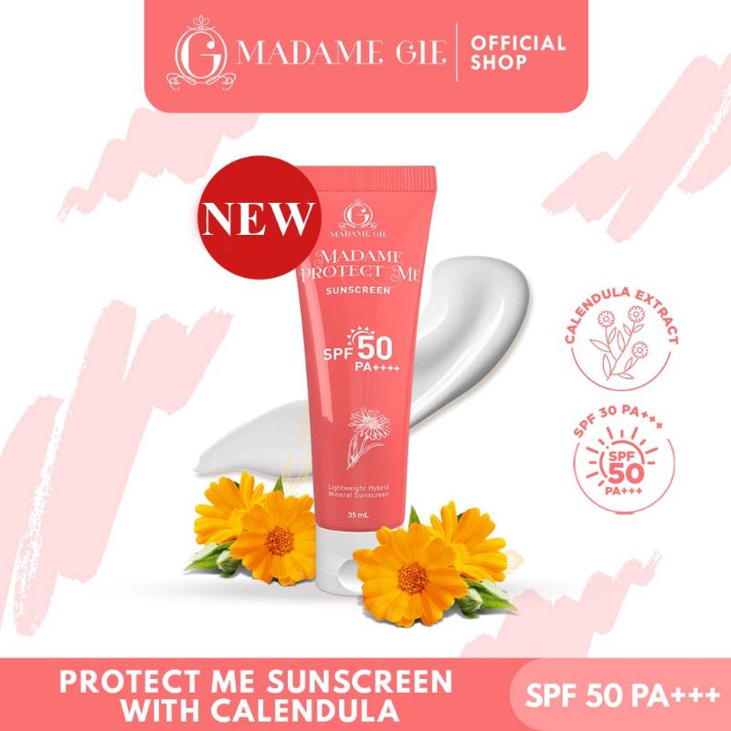 Madame Gie Madame Protect Me Sunscreen | Sunblock SPF 30 PA+++ 60ml | Lets Glow Tinted Sunscreen SPF 50 PA++++ 10ml