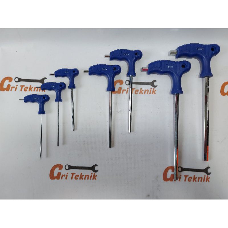 KUNCI L MODEL T HEX JETJO TOOL LAKONI PRO / T SHAPE HEX LAKONI PRO JETJO TOOL