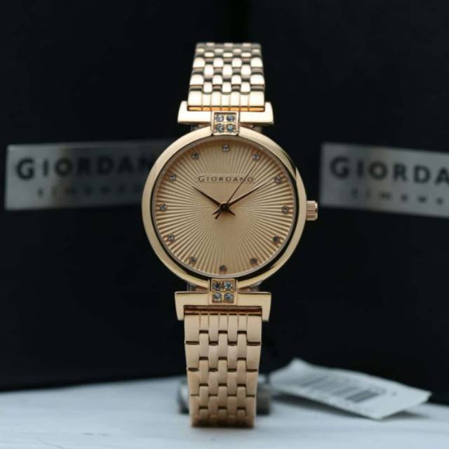 JAM TANGAN WANITA GIORDANO 2869-44 ROSEGOLD ORIGINAL