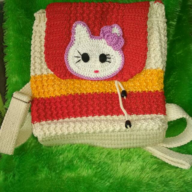 Tas Rajut Bandung Ransel anak