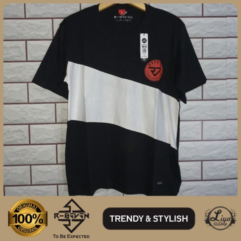 KAOS RSeven Original R-Seven RSVN R7 R-7 Pakaian Baju Distro Pria ORI Asli Bandung Branded Keren