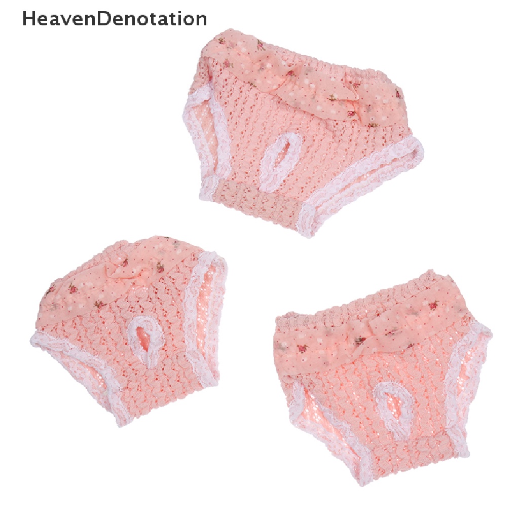 [HeavenDenotation] 1Pc Dog Diaper Physiological Pants Sanitary Panties Washable Female Dog Panties