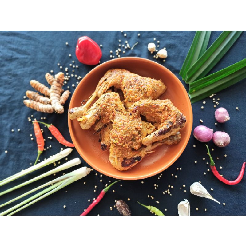 

Ayam Kampung Ungkep Bumbu Rujak