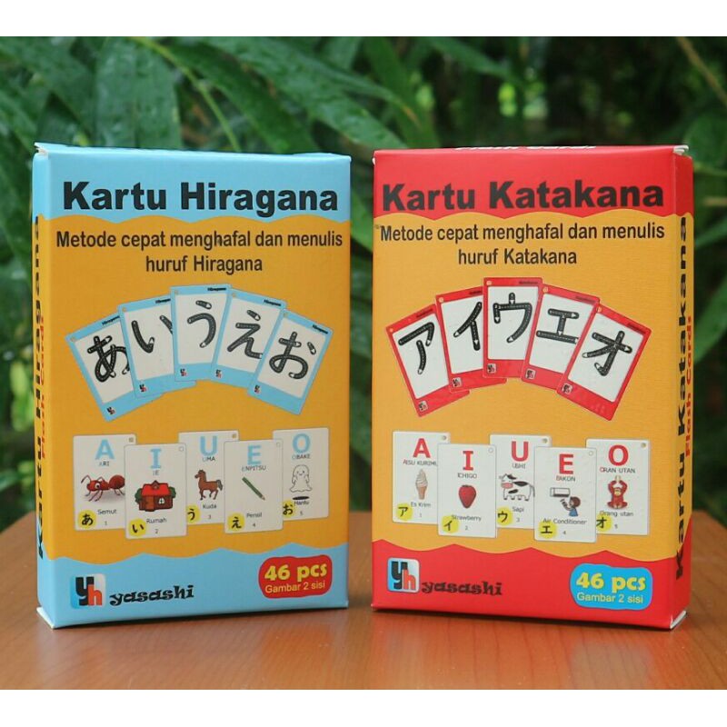 Flashcard Hiragana Katakana (Kartu Hiragana Katakana)