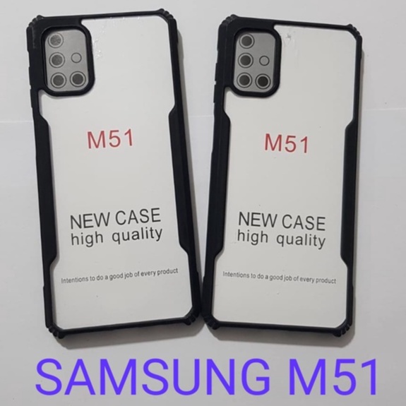 CASE FUSION ARMOR SHOCKPROOF SAMSUNG GALAXY M51 SOFTCASE - FA