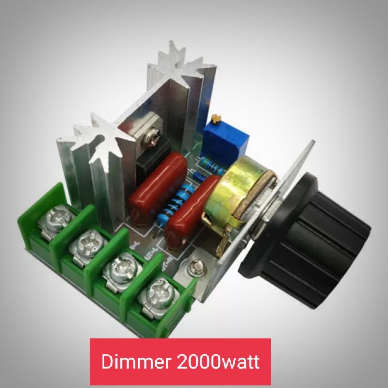 Jual Dimmer 2000 watt pengurang atau Pengatur Kecepatan dinamo, Gerindra bor Shopee Indonesia