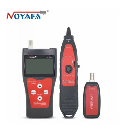 Wire tracker cable tester noyafa rj11 lan rj45 cat 5 6 bnc coaxial usb network130Khz up 1km nf-300 nf300- wired fault locator tracer