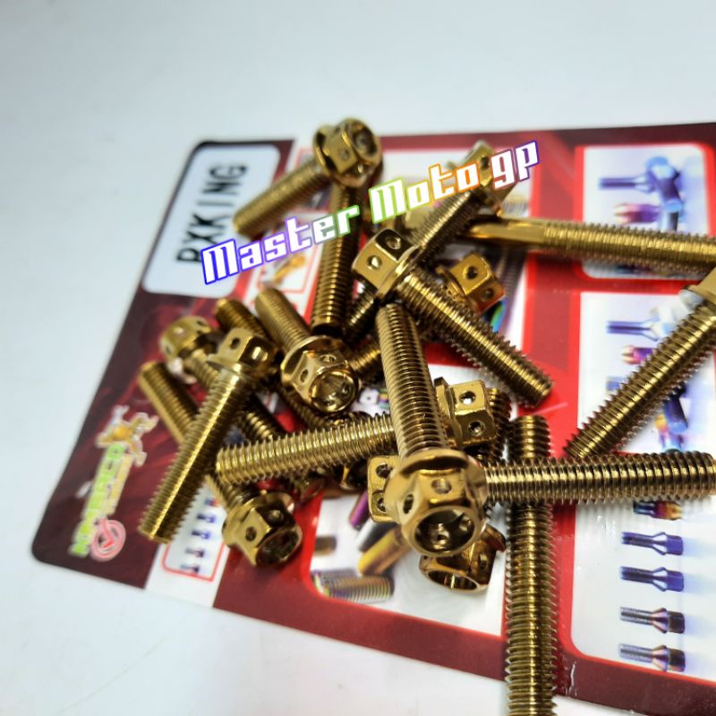 Baut Probolt Blok Mesin Rx King kymsaco thailand Baut Probolt Blok Bak Mesin Rx king Gold Baut blok kalter mesin set Rxking Gold