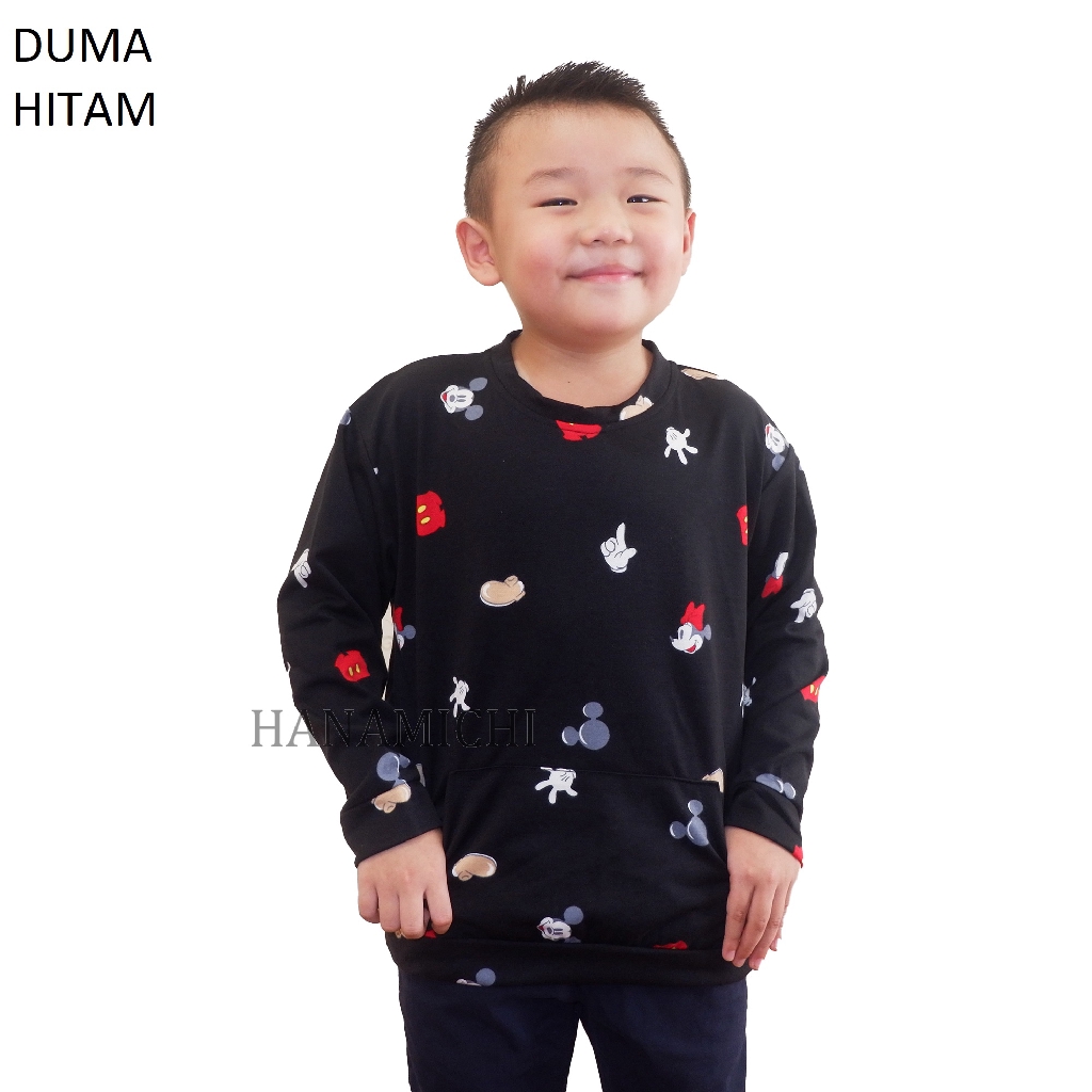 Hanamichi DUMA Sweater Anak Lengan Panjang