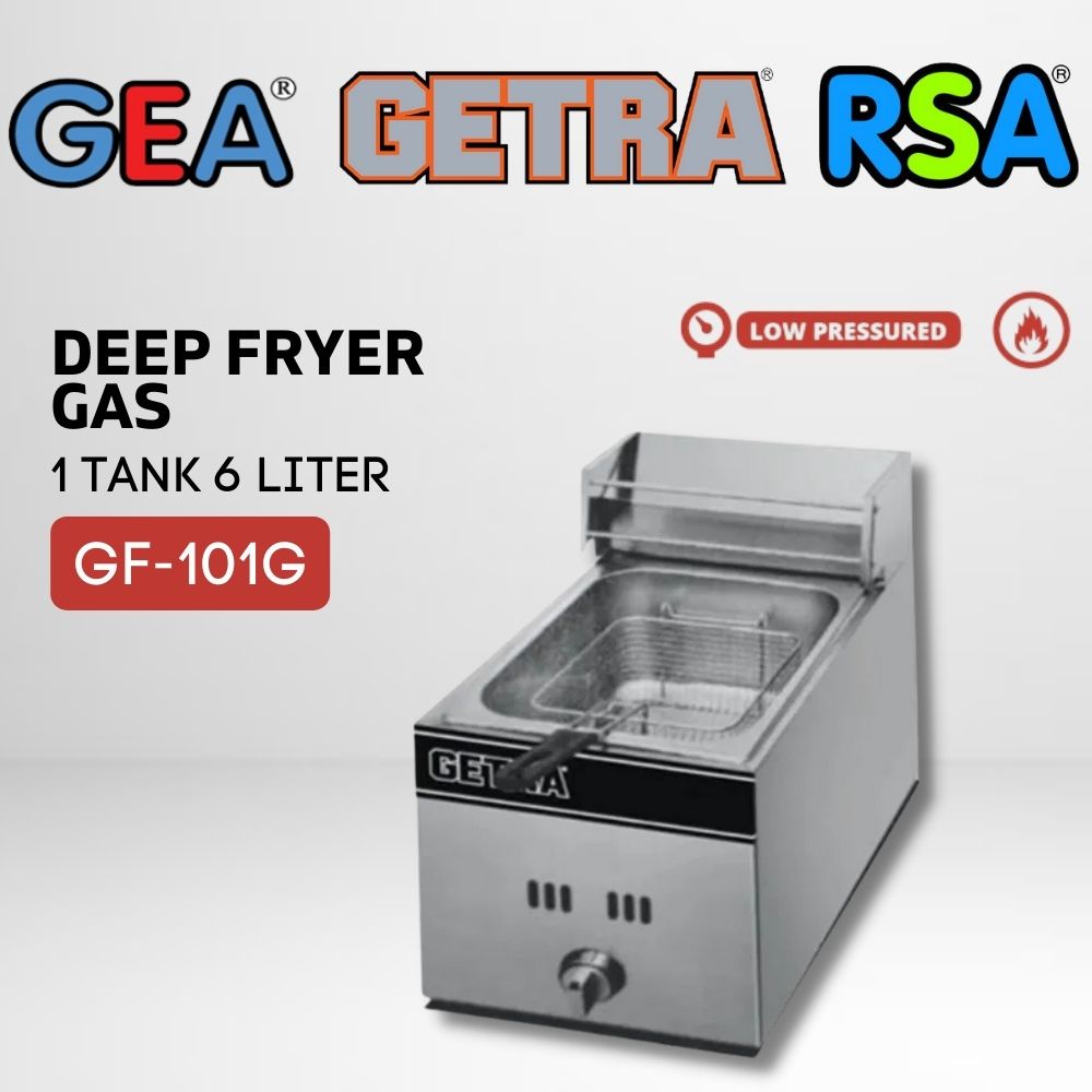 GAS DEEP FRYER GF-101G GETRA / DEEP FRYER / PENGGORENGAN GETRA
