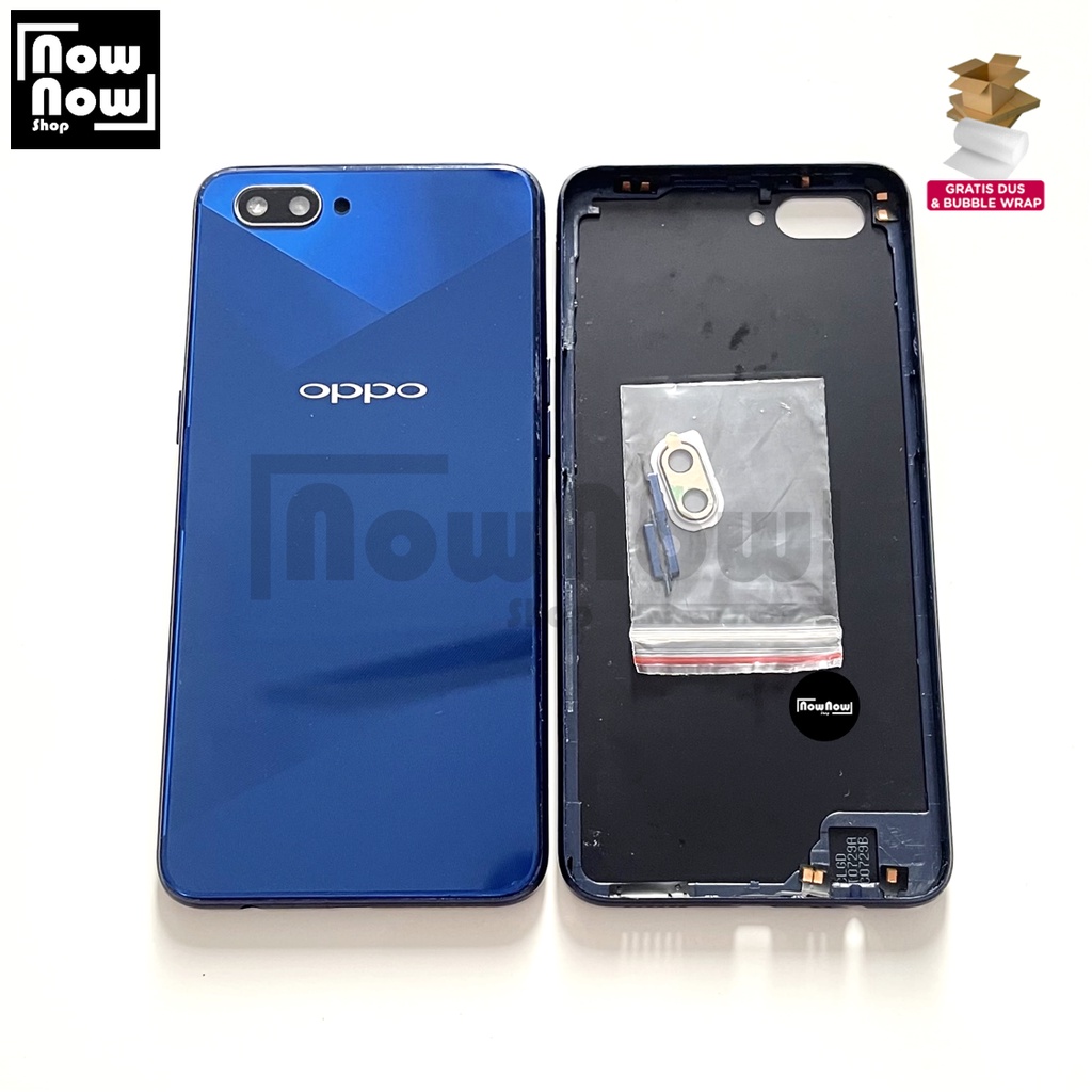 Backdoor Tutup Belakang Baterai Oppo A3S CPH1803 Lama A5 2018 Backcover Back Casing Housing Cover Belakang Back Case CPH1805 CPH1809 CPH1851 PBAM00 PBAT00 PBBM30