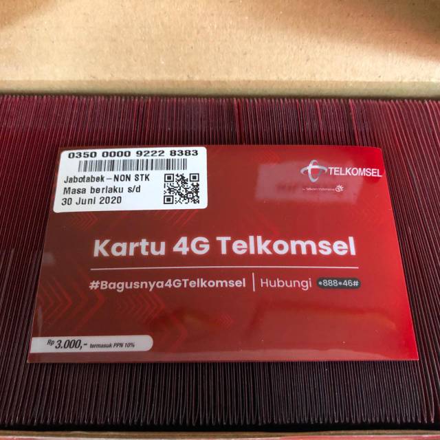 Kartu Perdana Telkomsel Upgred 3G ke 4G Simpati As Loop
