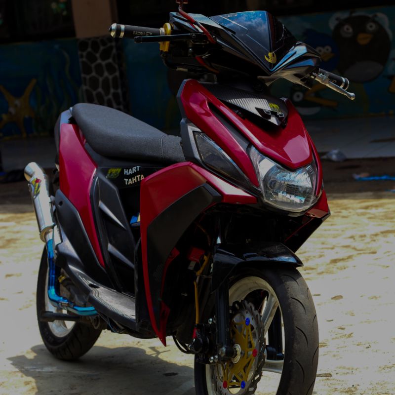 Knalpot Arstar original vario150 aerox nmax old nmax new PCX Mio m3adv 150 genio beat sonic Xeon Sco