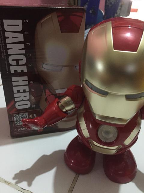 Mainan Anak / Dance Hero / Dancing Iron Man / Spiderman