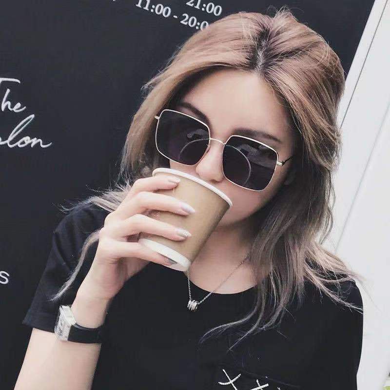 Kacamata Hitam Wanita Model Vintage Kotak Keinian KACA MATA Ulzzang Retro