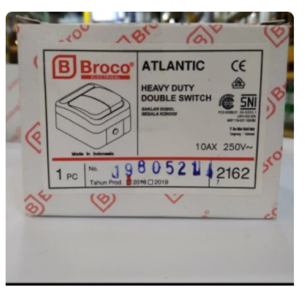 Saklar Broco Atlantic Seri OB - 2162